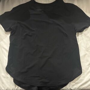 LULULEMON BLACK RUNNING TEE